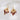 Wire Hook Earring - Brass - 316 stainless steel - Mozambique Garnet - 18K Real Gold Plated - 12g. - MJ106069 - minjuanrong.com.tr