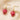 Push Back Stud Earring - Brass - Wood - Alloy - 316 stainless steel stud - 18k real gold plated - 3gr - MJ102739 - MinjuanRong