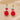 Push Back Stud Earring - Brass - ABS imitation pearl - Enamel Cloth - Aluminuma Alloy - 316 stainless steel surgical stud - 18K &nbsp;Real Gold Plating - 3.5gr - MJ103164 - MinjuanRong