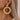Push Back Stud Earring - Brass - Walnut Wood - Resin Rattan - 316 Sugical Stainless Steel Stud - 18K Real Gold Plated - 9.2gr - MJ900920 - minjuanrong.com.tr