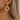 Push Back Stud Earring - Brass - Rattan - Natural Wood - Resin - 316 Surgical Stainless Steel - 18K Real Gold Plated - 4.9gr - MJ900941 - minjuanrong.com.tr