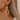 Wire Hook Earring - Brass - Rattan - 18K Real Gold Plated - 7.3gr - MJ900934 - minjuanrong.com.tr