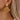 Push Back Stud Earring - Stainless Steel - Wooden - Gold Tone Vacuum Plating - 8.6gr - MJ900744 - minjuanrong.com.tr
