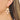 Wire Hook Earring - BRASS - Rose Quartznatural stone - 18K Real Gold Plating - 10.4gr - MJ103825 - MinjuanRong