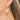 Wire Hook Earring - Brass - Red Coral Natural stone - 18K Real Gold Plated Brass - 9.7gr - MJ102358 - MinjuanRong