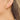 Push Back Stud Earring - Brass - 316 stainless steel stud - 18k real gold plated brass - 4gr - MJ102382 - MinjuanRong
