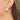 Push Back Stud Earring - Brass -  Fake Pearl - Cubic Zircon - 316 Stainless Steel Stud - 18k Real Gold Plating - 6.8gr - MJ102321 - MinjuanRong
