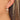Leverback Earring - Brass - Cubic Zircon - 18K Real Gold Plating - 3.9gr - MJ102777 - MinjuanRong