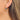 Huggie Hoop Wire Earring - Brass - Enamel - Cubic Zircon - 18k Real Gold Plating - 4.5gr - MJ202282 - MinjuanRong