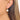 Huggie Hoop Wire Earring - Brass - Shells - 18k real gold plating - 3.4gr - MJ104093 - MinjuanRong
