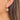 Push Back Stud Earring - Brass - Crystal - Stainless Steel Stud - Cubic Zircon - 18K Real Gold Plated - 4.8gr - MJ103852 - MinjuanRong
