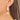 Push Back Stud Earring - Brass - Synthetic Abalone Shell - Shell,316 stainless steel - 18k real gold plating - 8.4gr - MJ102352 - MinjuanRong