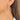 Push Back Stud Earring - Brass - 316 Stainless Steel Stud - 18k Real Gold Plating - 9.4gr - MJ202149 - MinjuanRong