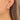 Push Back Stud Earring - brass - cubic Zircon - 18K Real Gold Plating - 3.5gr - MJ102771 - MinjuanRong