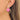 Push Back Stud Earring - Brass - Polymer Clay - 316 Stainlesss Steel Stud - 18K Real Gold Plating - 7.8gr - MJ201939 - MinjuanRong