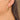Push Back Stud Earring - BRASS - 316 STAINLESS STEEL STUD - 18K Real Gold Plating -6.1gr  -  MJ101310 - MinjuanRong