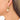 Huggie Hoop Wire Earring - Brass - Yellow Opal - Mozambique Garnet - 18K Real  Gold Plating - 8.8gr - MJ103790 - MinjuanRong