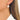 Wire Hook Earring - Brass - Acrylic - Cubic Zircon - 18K Real Gold Plating - 2.5gr - MJ104030 - MinjuanRong