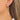 Push Back Stud Earring - Brass - Cubic Zircon - 316 Stainless Steel Stud - 18k Real Gold Plating - 5.2gr - MJ202147 - MinjuanRong