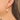 Huggie Hoop Wire Earring - Brass -  Natural pearl - 18K Real Gold Plating - 7.6gr - MJ103550 - MinjuanRong