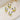 Horizontal Hole Bead - Alloy - Enamel - 18k Real White Gold Plating - 18.4gr - MJ107074 - minjuanrong.com.tr