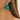Push Back Stud Earring - Brass - Acrylic - 316 stainless steel stud - 18k real gold plating - 9.7g - MJ106282 - minjuanrong.com.tr