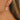 Push Back Stud Earring - Brass - Crystal - 18k real  gold plating - 10.2gr. - MJ105837 - MinjuanRong