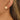 Push Back Stud Earring - Brass - 18K Real Gold Plated Brass - 4.6gr - MJ105729 - MinjuanRong
