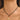 Necklace - Polyamid Agate - Brass - Cubic Zircon - 18K Real Gold Plating - 9.1g - MJ900393 - minjuanrong.com.tr