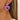 Push Back Stud Earring - Brass - Acrylic - 316 Stainless Steel Stud - 18K Real Gold Plating - 7.5gr - MJ900061 - minjuanrong.com.tr