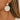 Push Back Stud Earring - Brass - Acrylic - 316 Stainless Steel Stud - 18K Real Gold Plating - 12.2gr - MJ104994 - MinjuanRong