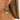 Push Back Stud Earring - Brass - Acrylic - 316 Stainless Steel Stud - 18K Real Gold Plated - 8.6gr - MJ900184 - minjuanrong.com.tr