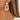 Push Back Stud Earring - Brass - Acrylic - 316 Stainless Steel Stud - 18K Real Gold Plating - 10.4gr - MJ900056 - minjuanrong.com.tr
