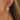 Push Back Stud Earring - Alloy - 925 Silver Stud - Crystal - KC Gold Tone Plating - 9.8gr - MJ900291 - MinjuanRong