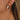 Push Back Stud Earring - Brass - Zircon - 18K Real White Gold Plating - 12.7gr - MJ105737 - MinjuanRong