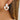 Push Back Stud Earring - Brass - Acrylic - 316 Stainless Steel Stud - 18K Real Gold Plating - 7.2gr - MJ900064 - minjuanrong.com.tr