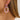 Push Back Stud Earring - Brass - Acrylic - 316 Stainless Steel Stud - 18K Real Gold Plating - 7.8gr - MJ104312 - minjuanrong.com.tr
