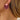 Push Back Stud Earring - Brass - Acrylic - 316stainless steel stud - 18k real gold plating - 7.5g - MJ106297 - minjuanrong.com.tr