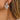 Push Back Stud Earring - Brass - Acrylic - 316stainless steel stud - 18k real gold plating - 6.3g - MJ106291 - minjuanrong.com.tr