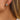 Push Back Stud Earring - Brass - Cubic Zircon - Enamel - 316 Stainless Steel Stud - 18K Real Gold Plating - 3.4gr - MJ104398 - minjuanrong.com.tr