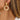 Push Back Stud Earring - Rattan - Stainless Steel - 316 Stainless Steel Stud - Gold Tone Vacuum Plating - 5.5g. - MJ900699 - minjuanrong.com.tr