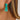 Push Back Stud Earring - Brass - Acrylic - 316 Stainless Steel Stud - 18K Real Gold Plating - 6.6gr - MJ104355 - minjuanrong.com.tr
