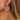 Push Back Stud Earring - Brass - Acrylic - 316 Stainless Steel Stud - 18K Real Gold Plating - 6.8gr - MJ104333 - minjuanrong.com.tr