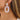 Push Back Stud Earring - Brass - Acrylic - 316stainless steel stud - 18k real gold plating - 10g - MJ106274 - minjuanrong.com.tr