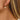 Huggie Hoop Wire Earring - Brass - 316 stainless steel stud - Shell - 18K Real Gold Plated - 4.4g. - MJ106399 - minjuanrong.com.tr