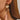 Push Back Stud Earring - Brass - Walnut Wood - 18k real gold plated - 9.3g. - MJ900766 - minjuanrong.com.tr