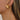 Push Back Stud Earring - Stainless Steel - Cubic  Zircon - Vacuum Real Gold Plating - 10.3gr - MJ105647 - MinjuanRong