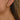 Push Back Stud Earring - Brass - 316 Surgical Stainless Steel Stud - 18K Real Gold Plated Brass - 2.8gr - MJ200608 - MinjuanRong