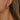 Huggie Hoop Wire Earring - Brass - Ceramic - 18K Real Gold Plating - 6.1gr - MJ900009 - MinjuanRong