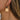 Huggie Hoop Wire Earring - Brass - Apatite Natural Pearl - 18K Real Gold Plating - 11.6gr - MJ900434 - MinjuanRong